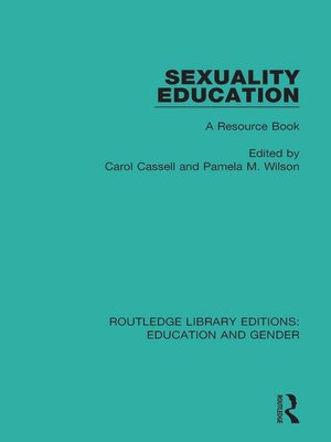 cover image of Sexuality Education